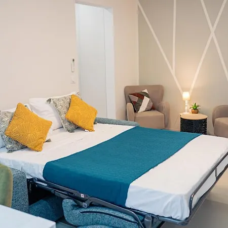 דירה Prestigious 2p - 10 Min Near Beaches - Air Conditioning - Garage אנטיב